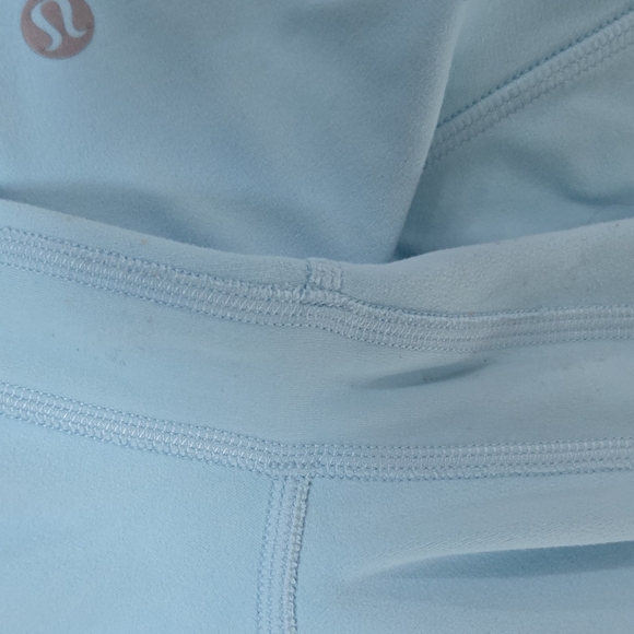 Lululemon Align Leggings Icing Blue Size 12 25" Crop - Picture 6 of 7